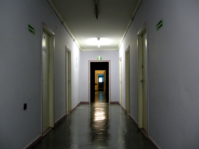 korytarz ze szpitala