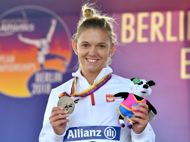 Klaudia Maliszewska ze srebrnym medalem