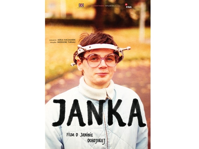 Młoda Janina Ochojska - plakat filmu pt. Janka. Film o Janinie Ochojskiej