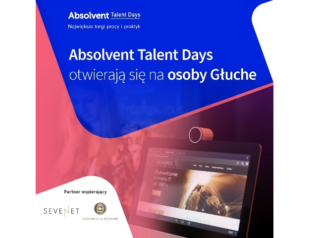 grafika informująca o Absolvent Talent Days