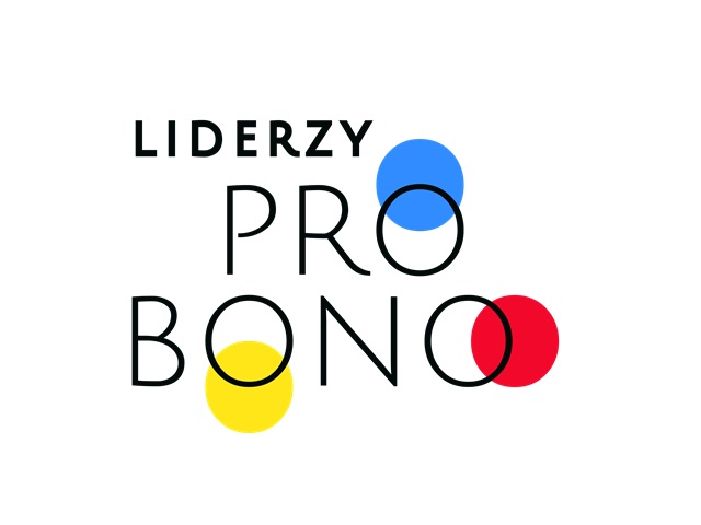 logo z napisem liderzy pro bono