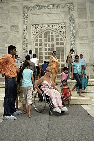 Agra, w drodze do Taj Mahal. Fot.: Marek Hamera