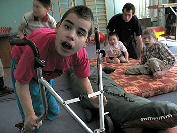 zdjęcie: rehabilitacja w domu dziecka