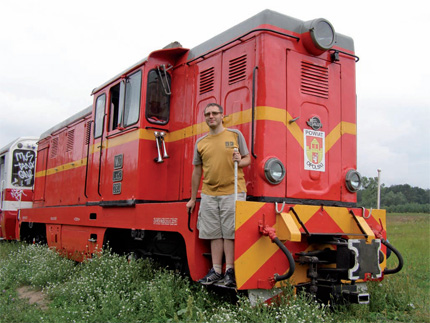 Pan Jacek i jego pasja - kolej